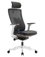 INSPIRE WHITE FRAME BLACK CUSHION