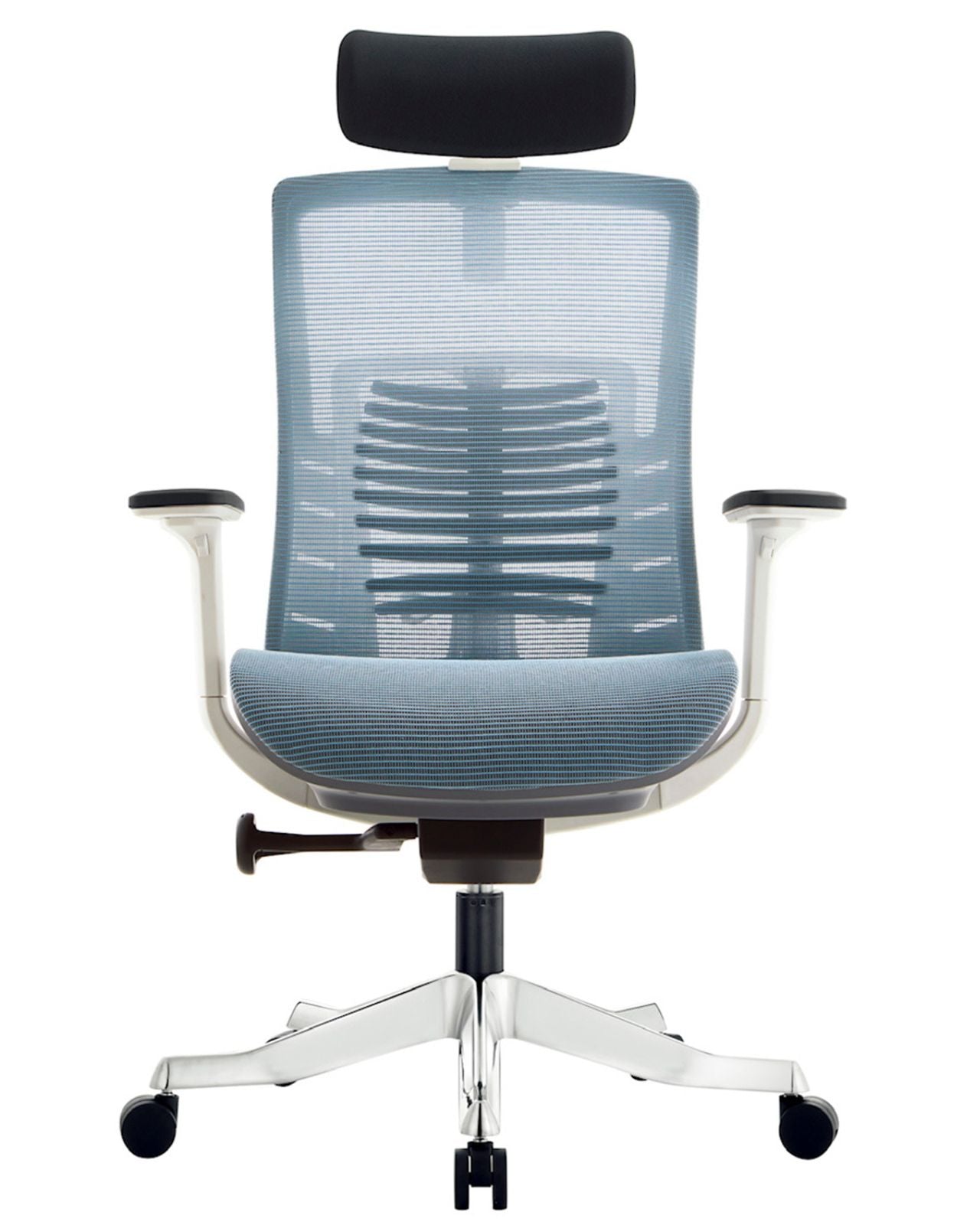 INSPIRE GREY FRAME BLUE MESH